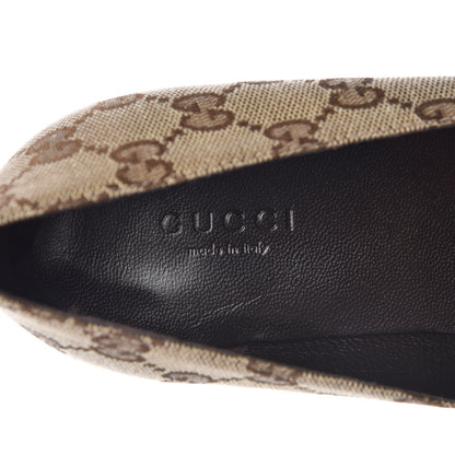 Gucci GG Monogram Ballet Flat 36.5 Beige Ebony 7 of 9