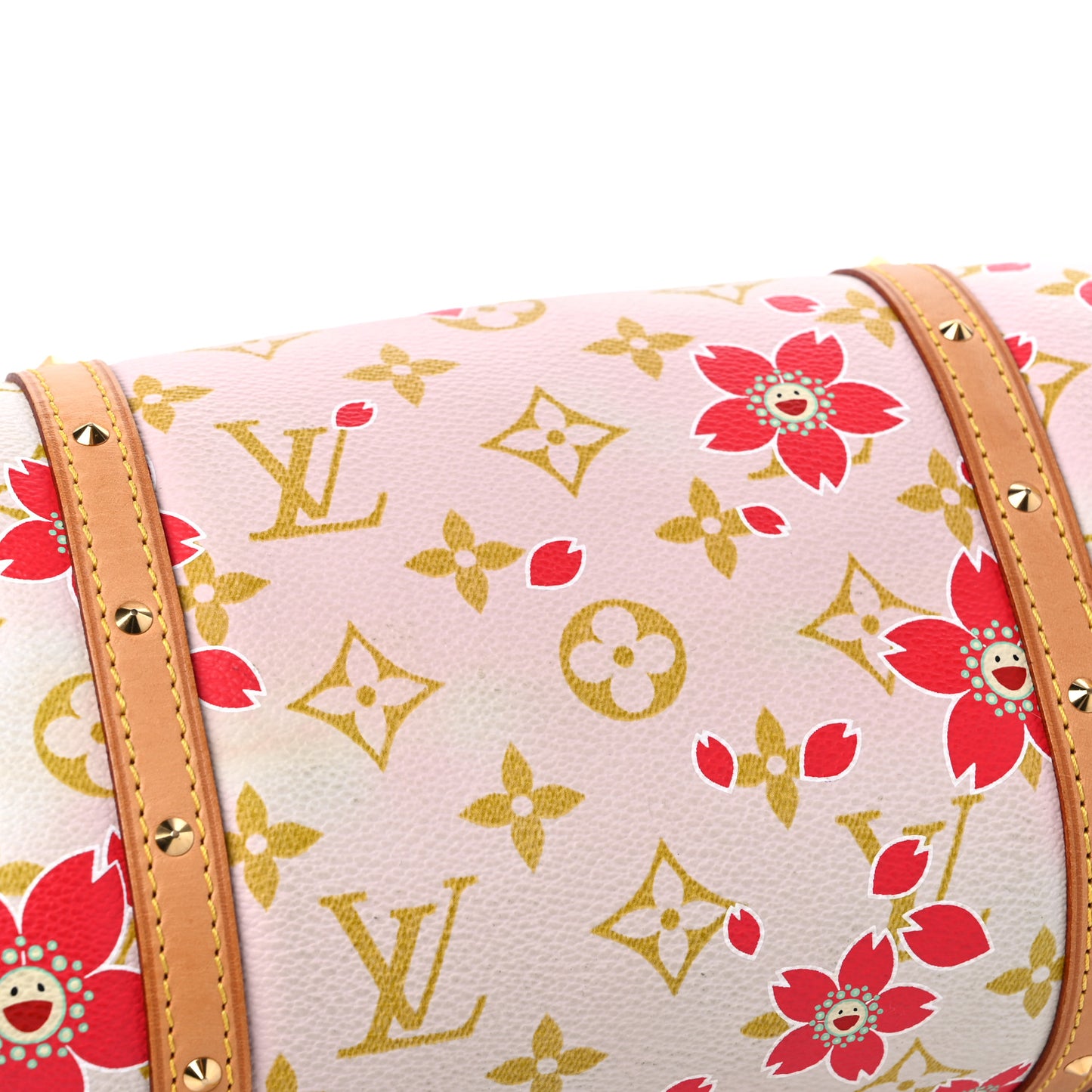 Monogram Cherry Blossom Papillon Red Creme