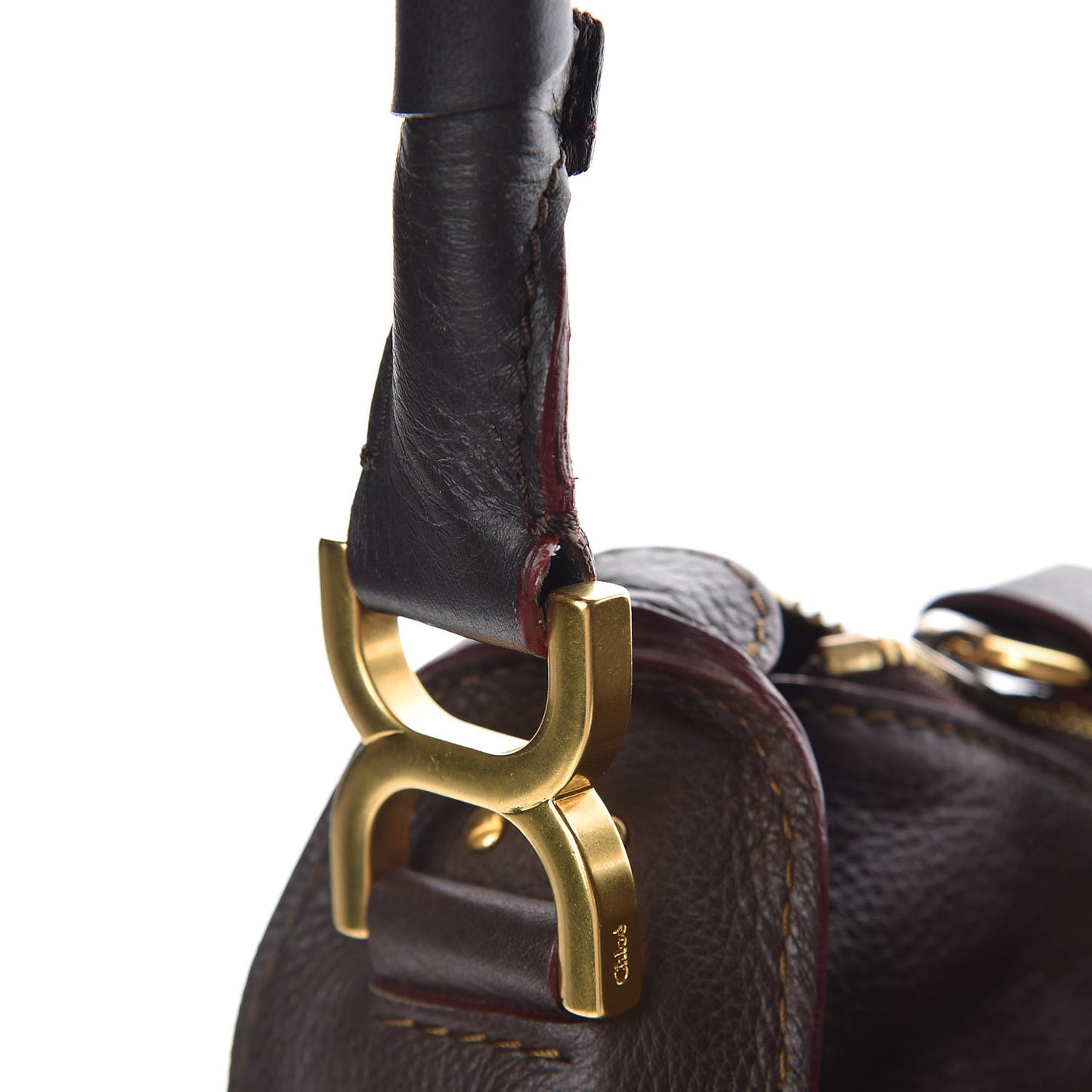 Calfskin Large Marcie Hobo Truffle