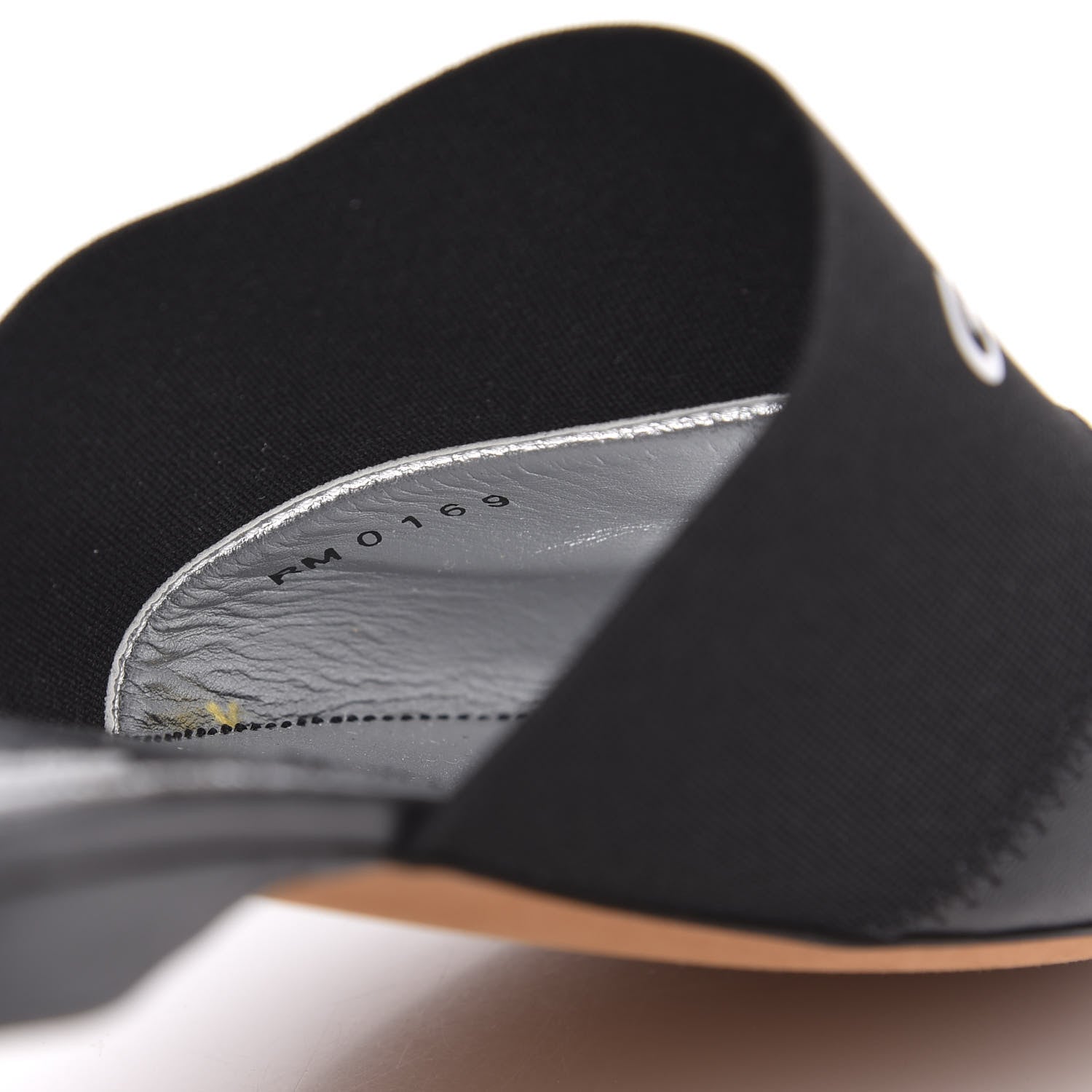 Givenchy Calfskin Bedford Logo Mule Slides 36.5 Black 8 of 8