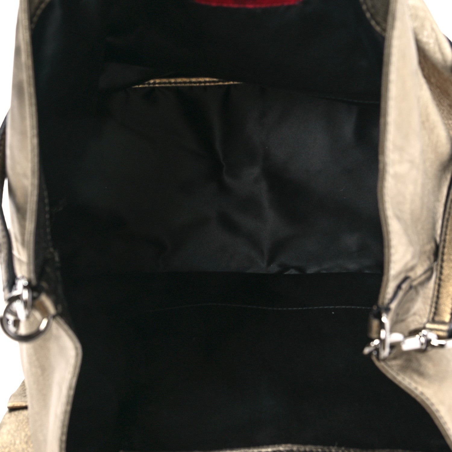 Valentino Garavani Metallic Nappa Petale Tote Gold 5 of 7