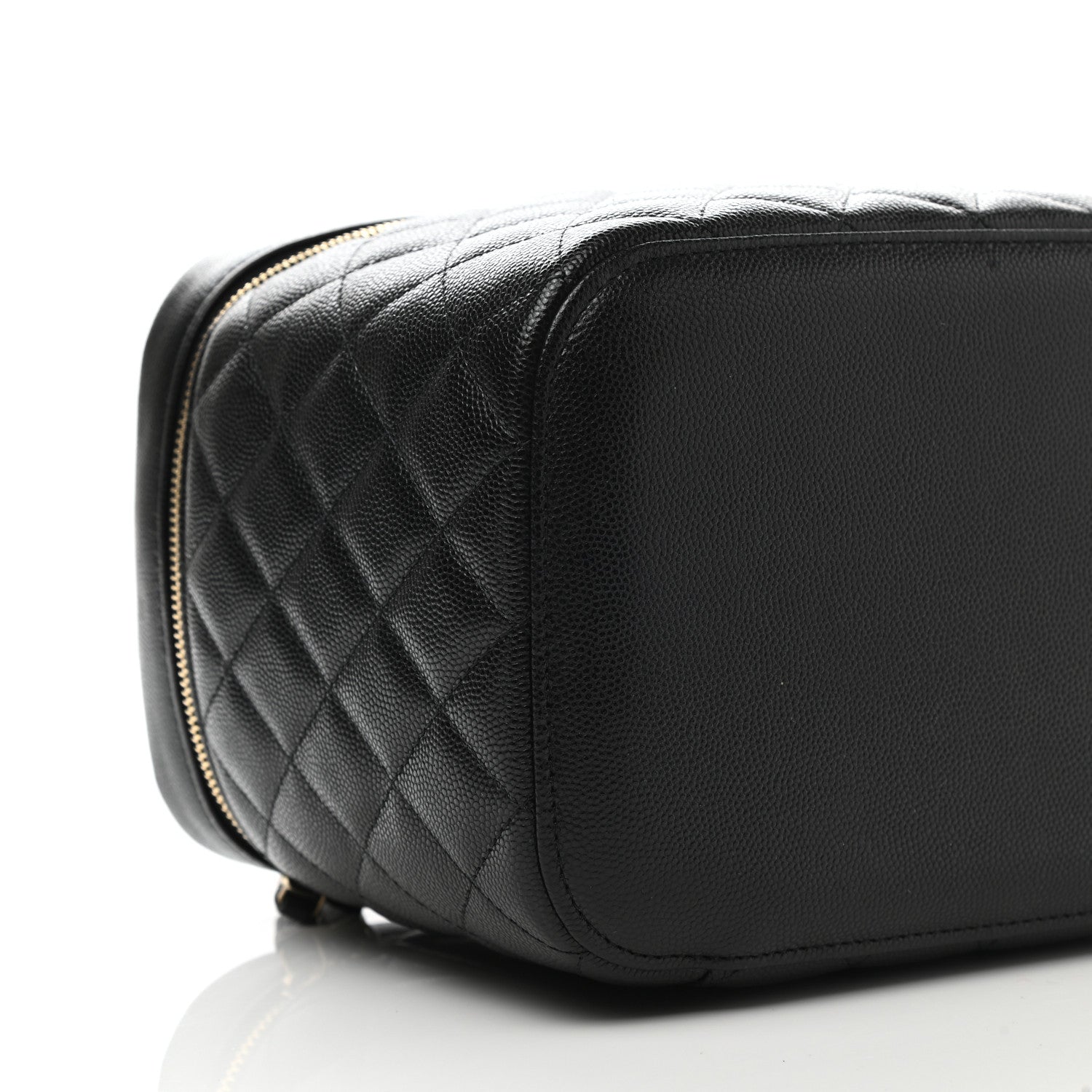 Chanel Caviar Quilted Large Vanity Pouch Black 8 of 10