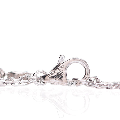 Cartier 18K White Gold Diamond LOVE Bracelet 4 of 5