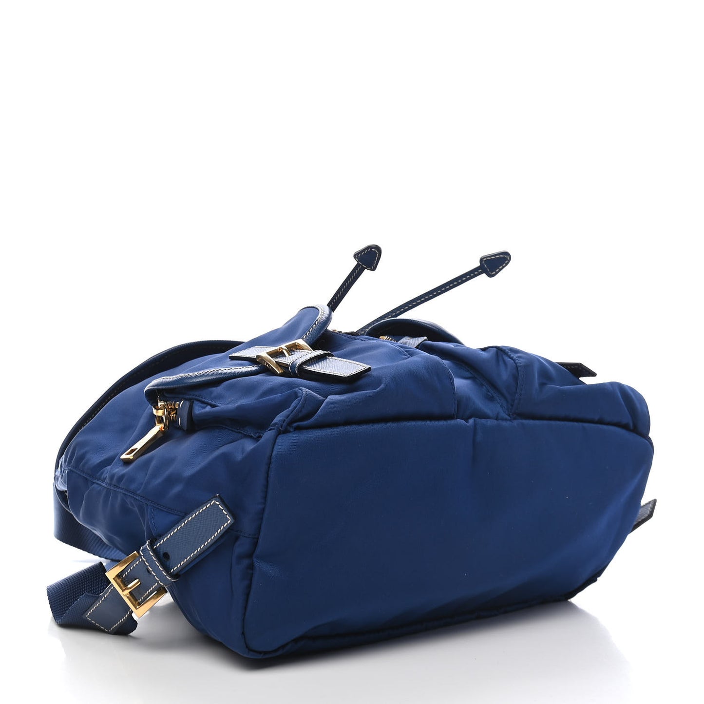 Tessuto Nylon Saffiano Vela Backpack Bleuette