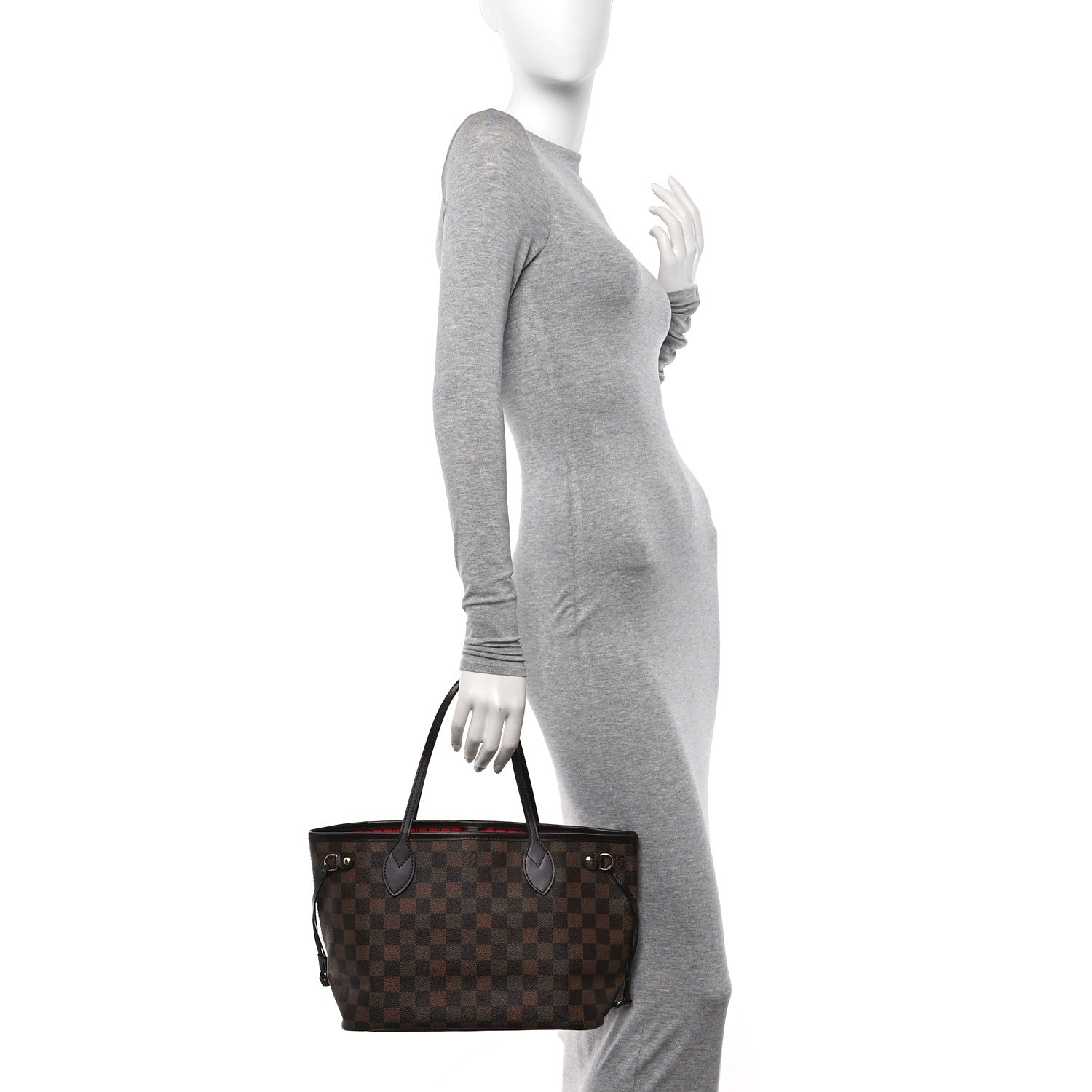Louis Vuitton Damier Ebene Neverfull PM 2 of 10