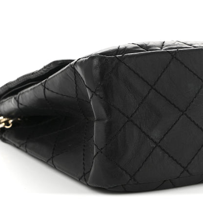 Chanel Aged Calfskin Quilted 2.55 Reissue 226 Flap Black 9 of 10