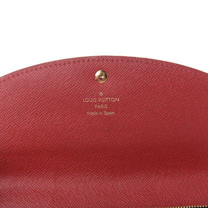 Louis Vuitton Damier Ebene Caissa Wallet Cherry 5 of 5