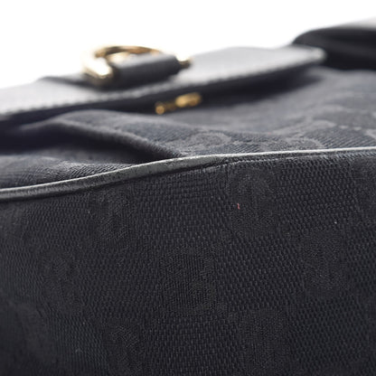 Gucci Monogram Pocket Hobo Black 9 of 11