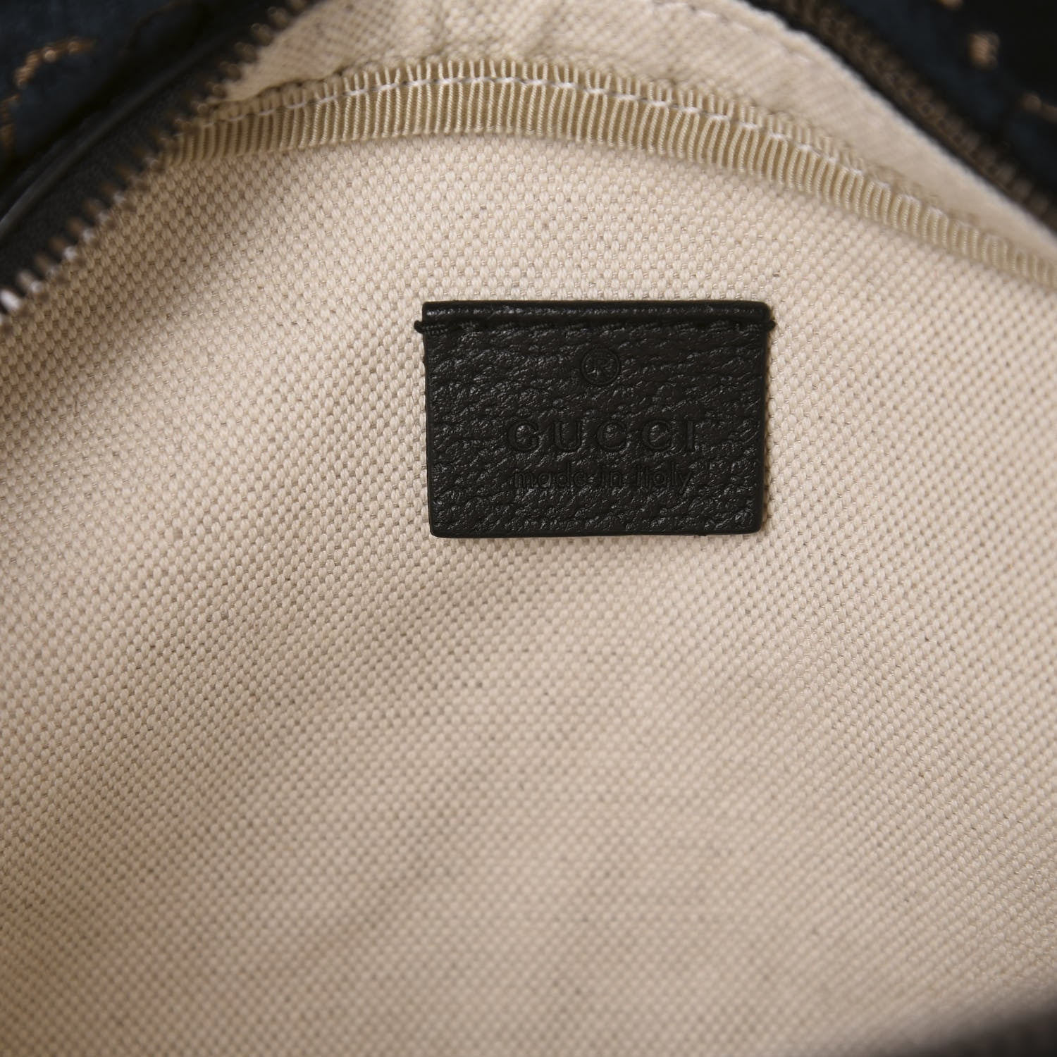 Gucci Velvet GG Monogram Web Belt Bag Blue Beige 8 of 10