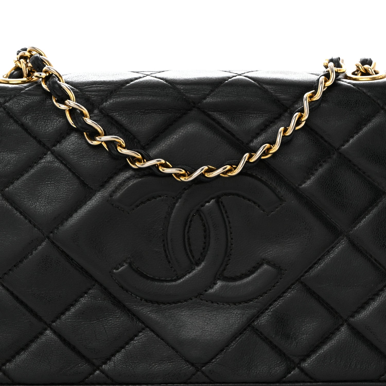 Chanel Lambskin Quilted Tassel Camera Case Black 9 of 11