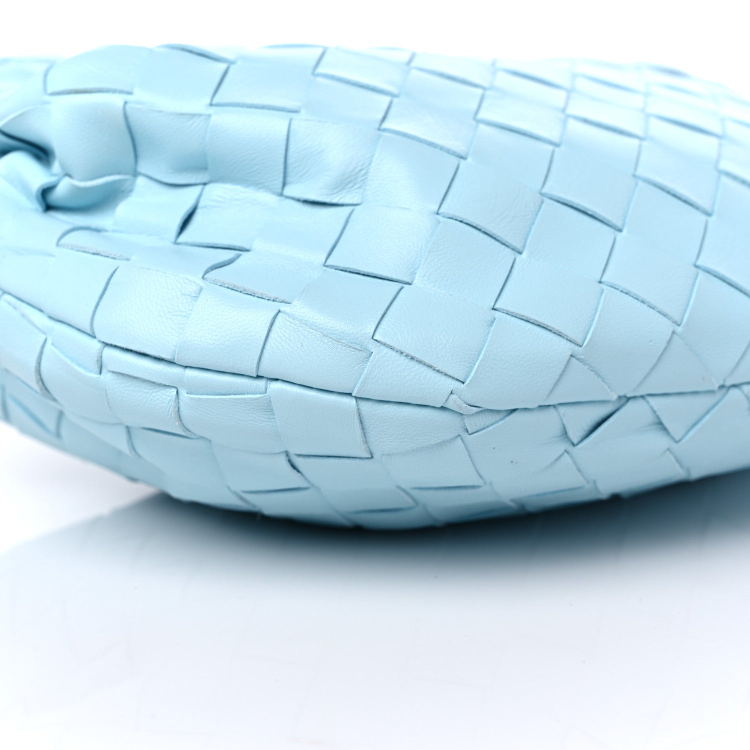 Bottega Veneta Nappa Intrecciato Mini Jodie Teal Washed 7 of 9