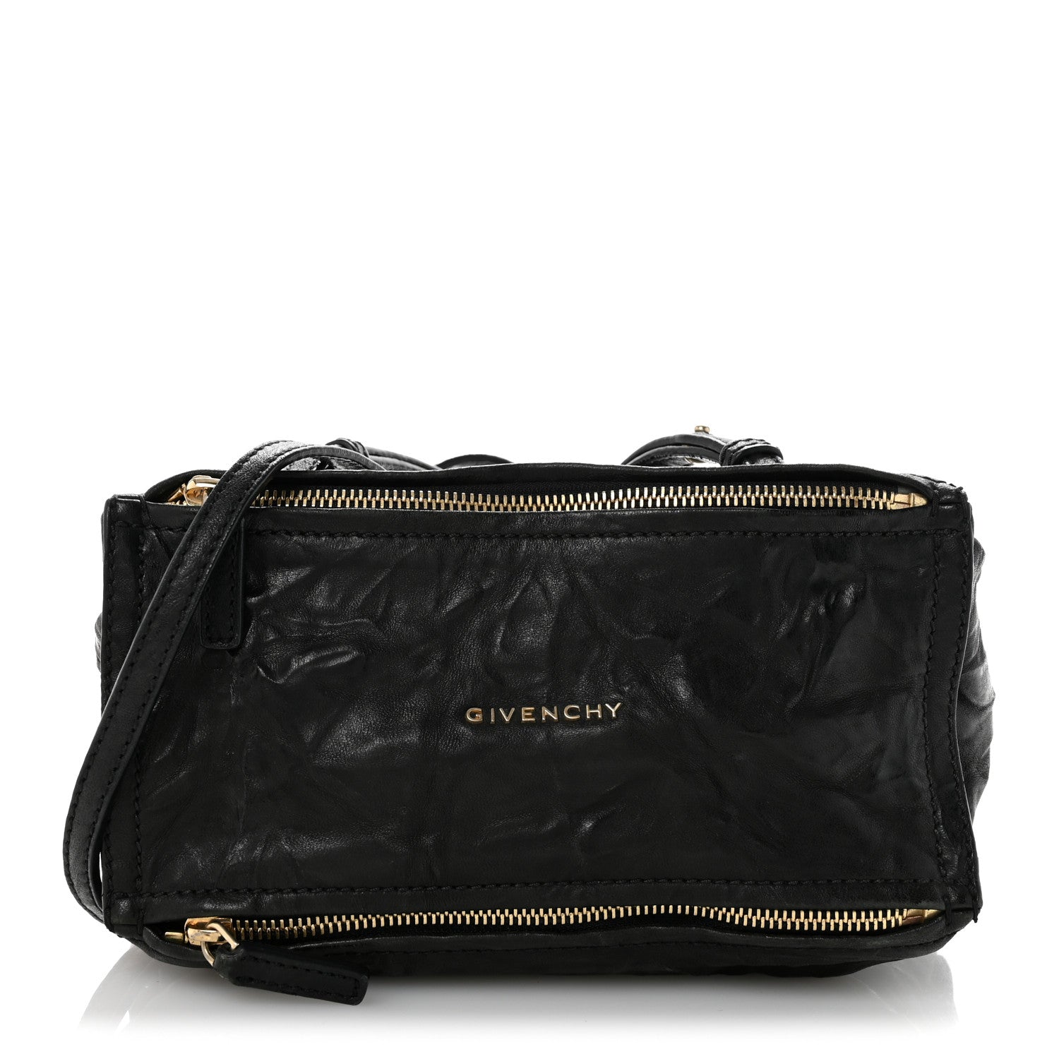 Givenchy Tumbled Sheepskin Mini Pandora Black 1 of 15