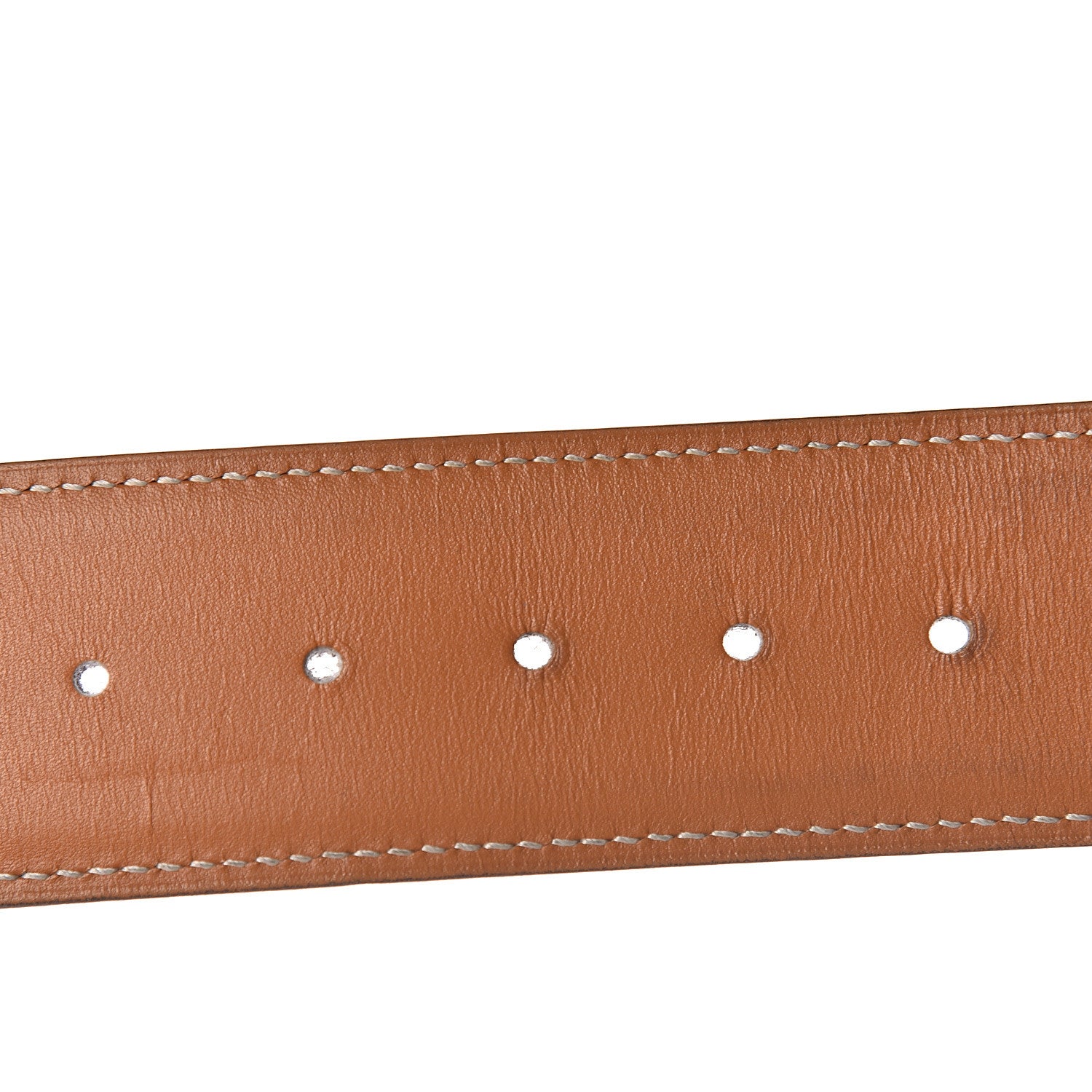 Hermes Box Chamonix 42mm Constance H Belt 110 Black Natural 5 of 11