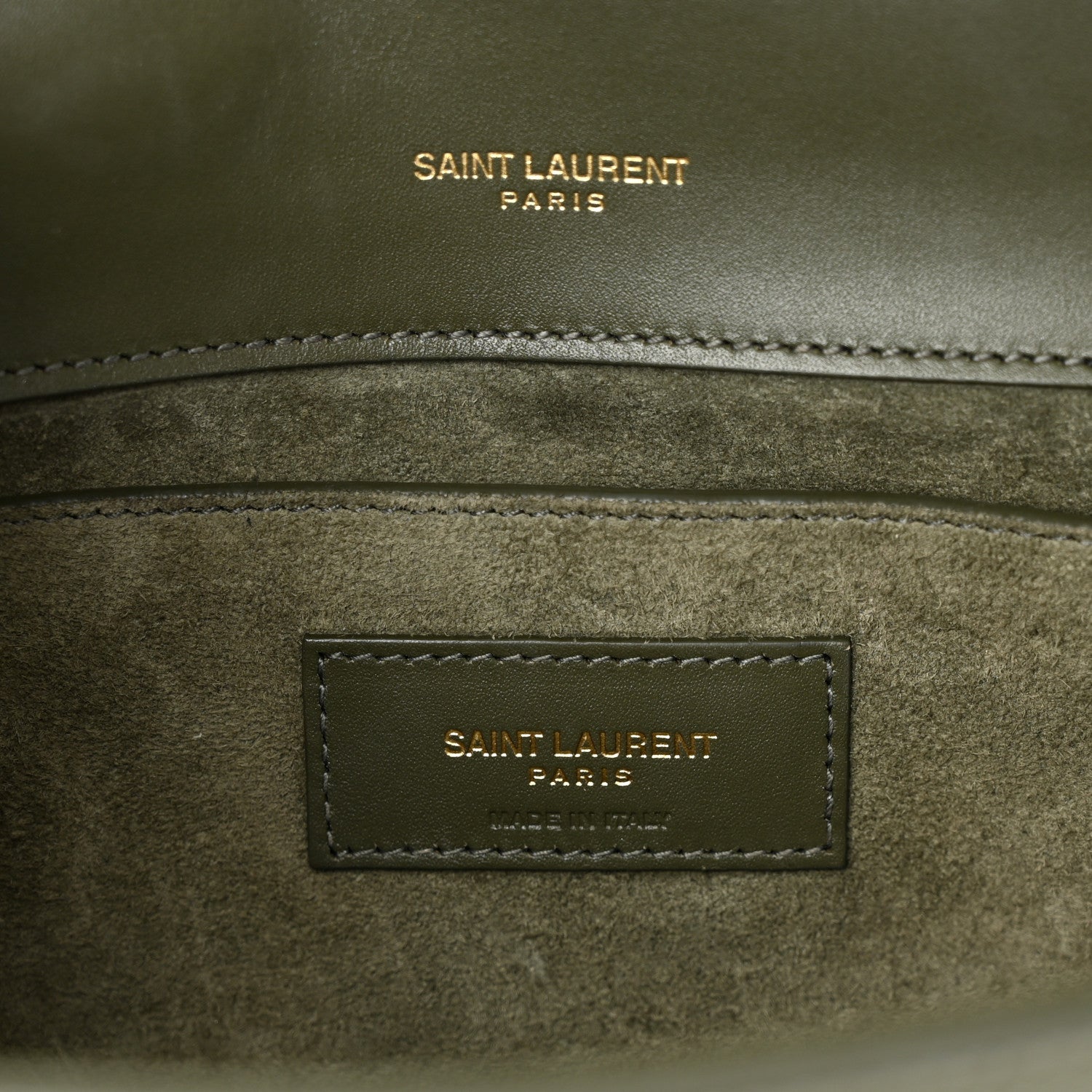 Saint Laurent Smooth Calfskin Medium Classic Monogram Kate Tassel Satchel 6 of 12