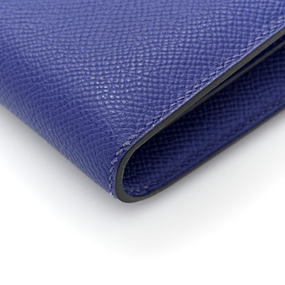 Hermes Epsom Constance Long Wallet Bleu Electrique 13 of 18