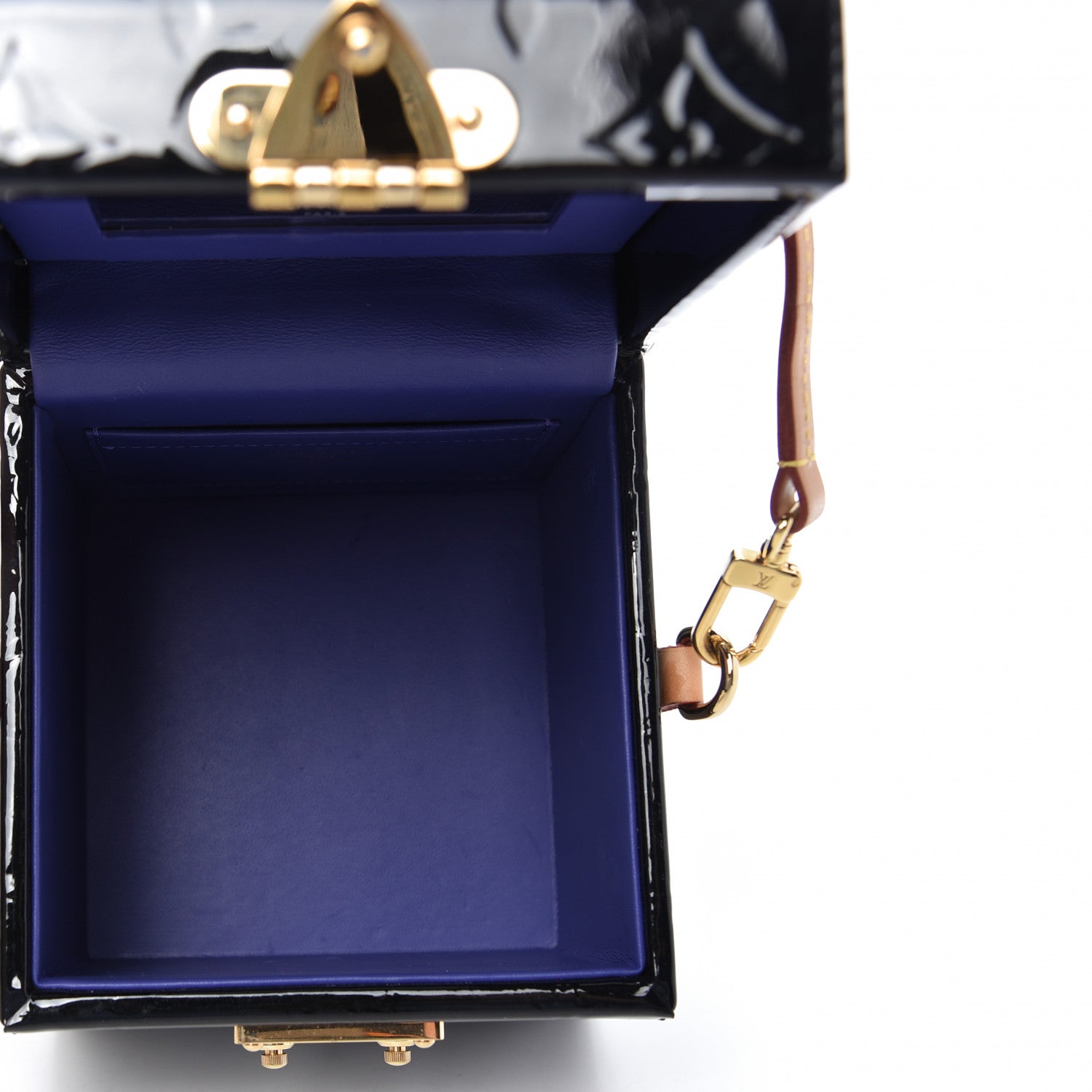 Louis Vuitton Vernis Bleecker Box Grand Blue 5 of 10