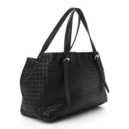 Bottega Veneta Nappa Intrecciato Medium Seamless Tote Black 3 of 9