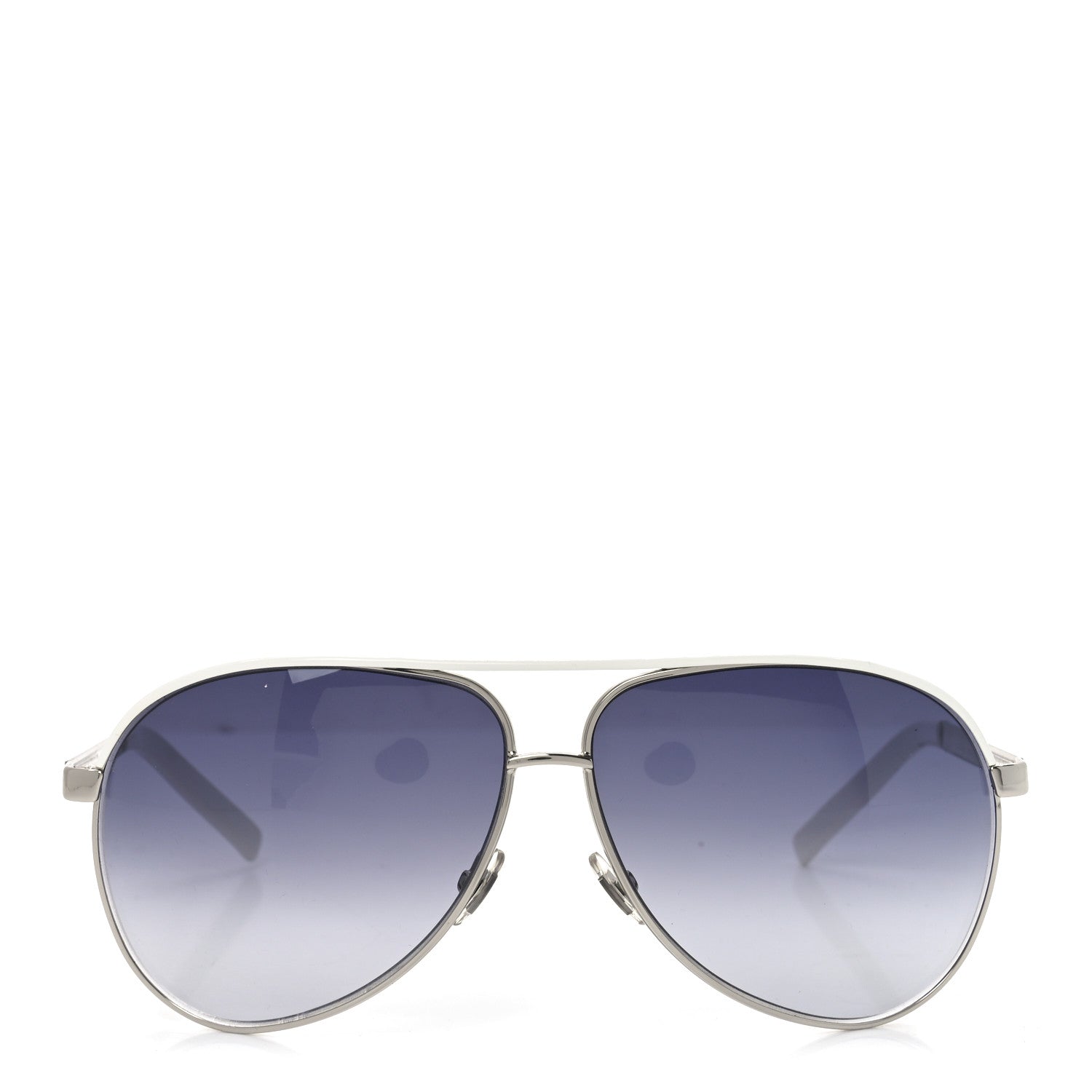 Gucci Aviator Sunglasses GG 1827/S White Silver 2 of 7