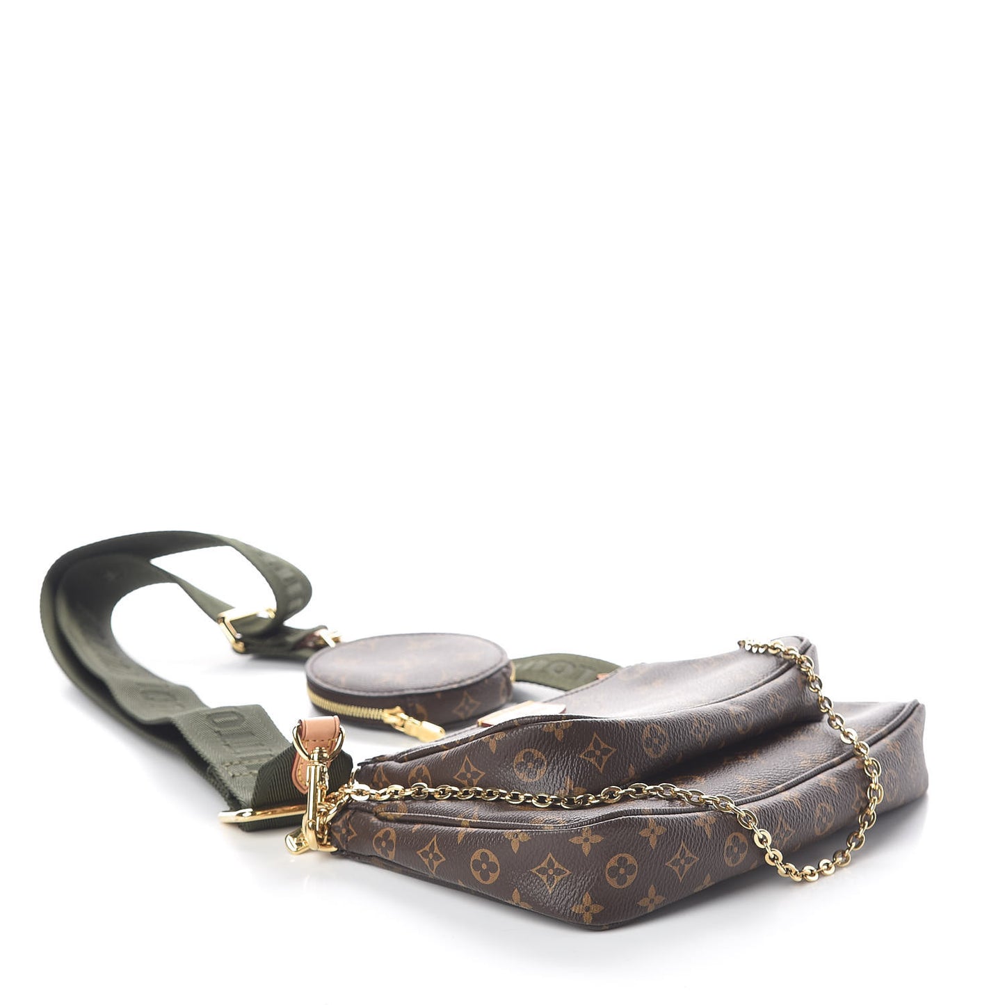 Monogram Multi Pochette Accessories Kaki