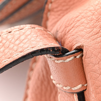 Chloe Calfskin Mini Marcie Round Crossbody Bag Peach Bloom 13 of 13