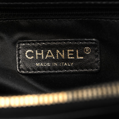 Chanel Caviar Quilted Grand Shopping Tote GST Black 8 of 11