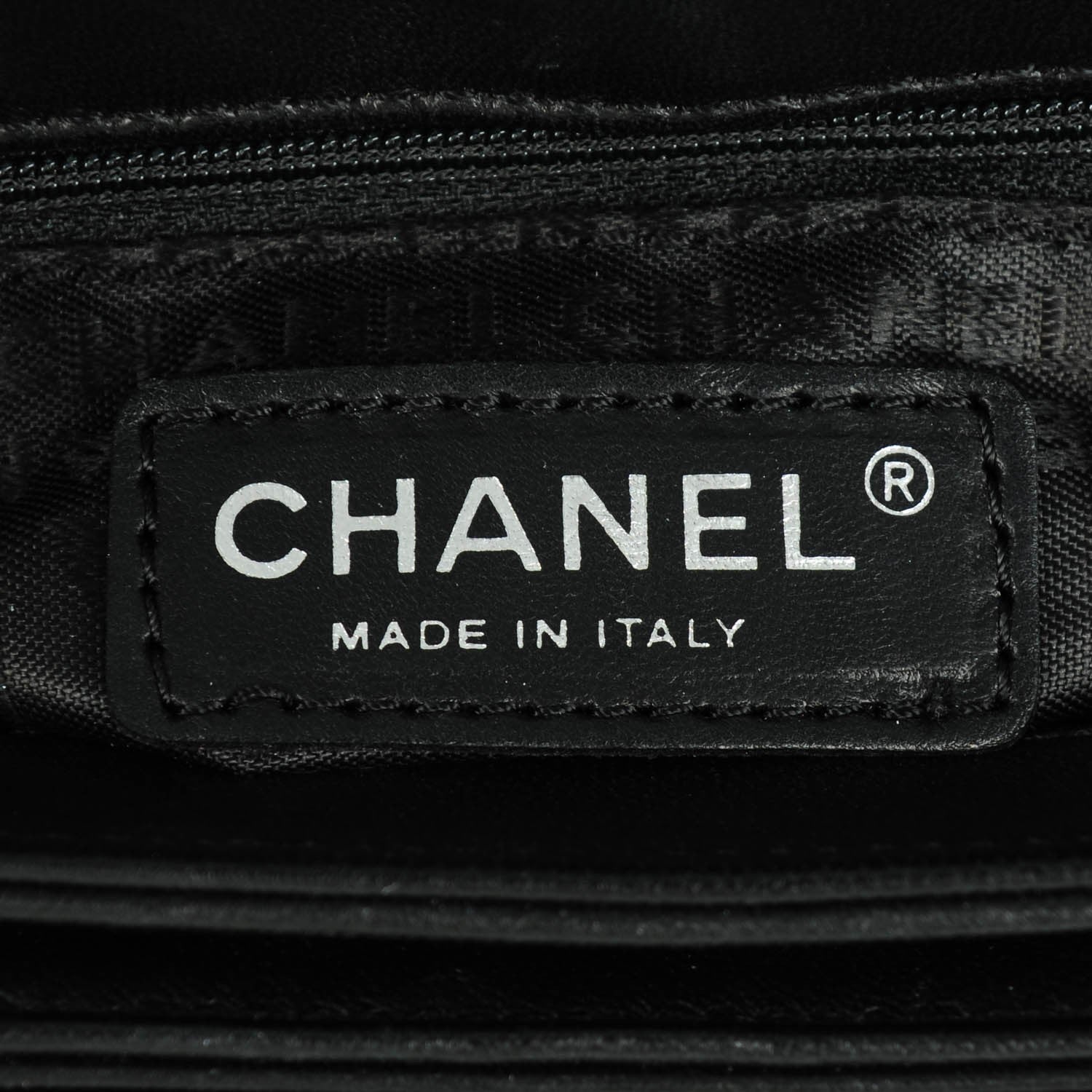 Chanel Lambskin Camellia N°5 Flap Bag Black 6 of 7