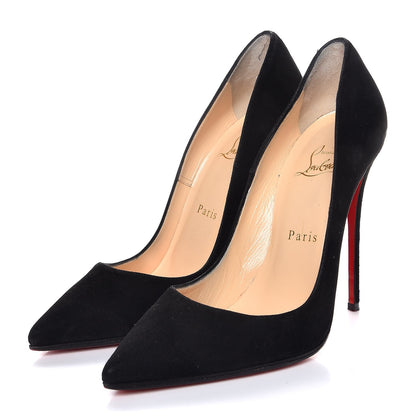 Christian Louboutin Suede So Kate 120 Pumps 37.5 Black 3 of 10