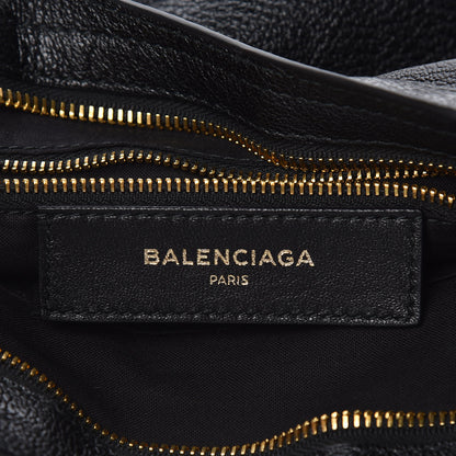 Balenciaga Chevre Gold Metallic Edge Hardware S City Black 6 of 9