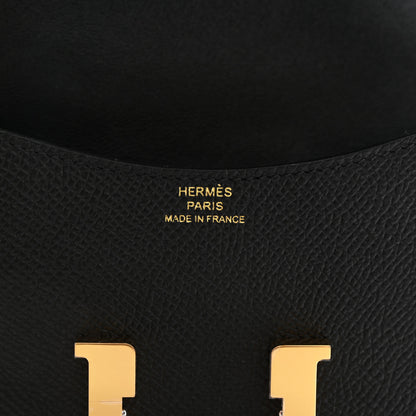 Hermes Epsom Constance Slim Wallet Black 6 of 9