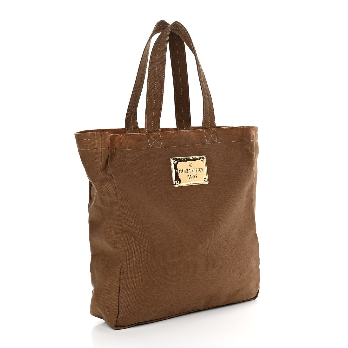 Canvas Miroir Thats Love LVOE Tote Kaki
