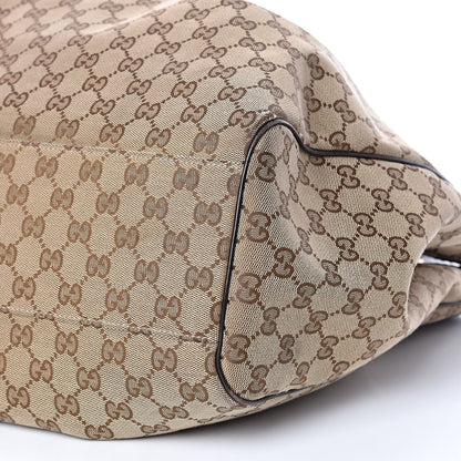 Gucci Monogram Large Sukey Tote Dark Brown 9 of 11