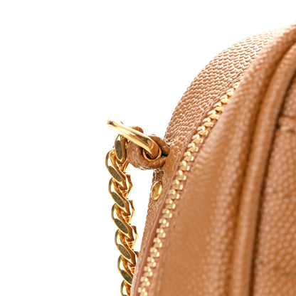 Saint Laurent Grain De Poudre Matelasse Monogram Mini Lou Camera Bag Dark Natural 11 of 11