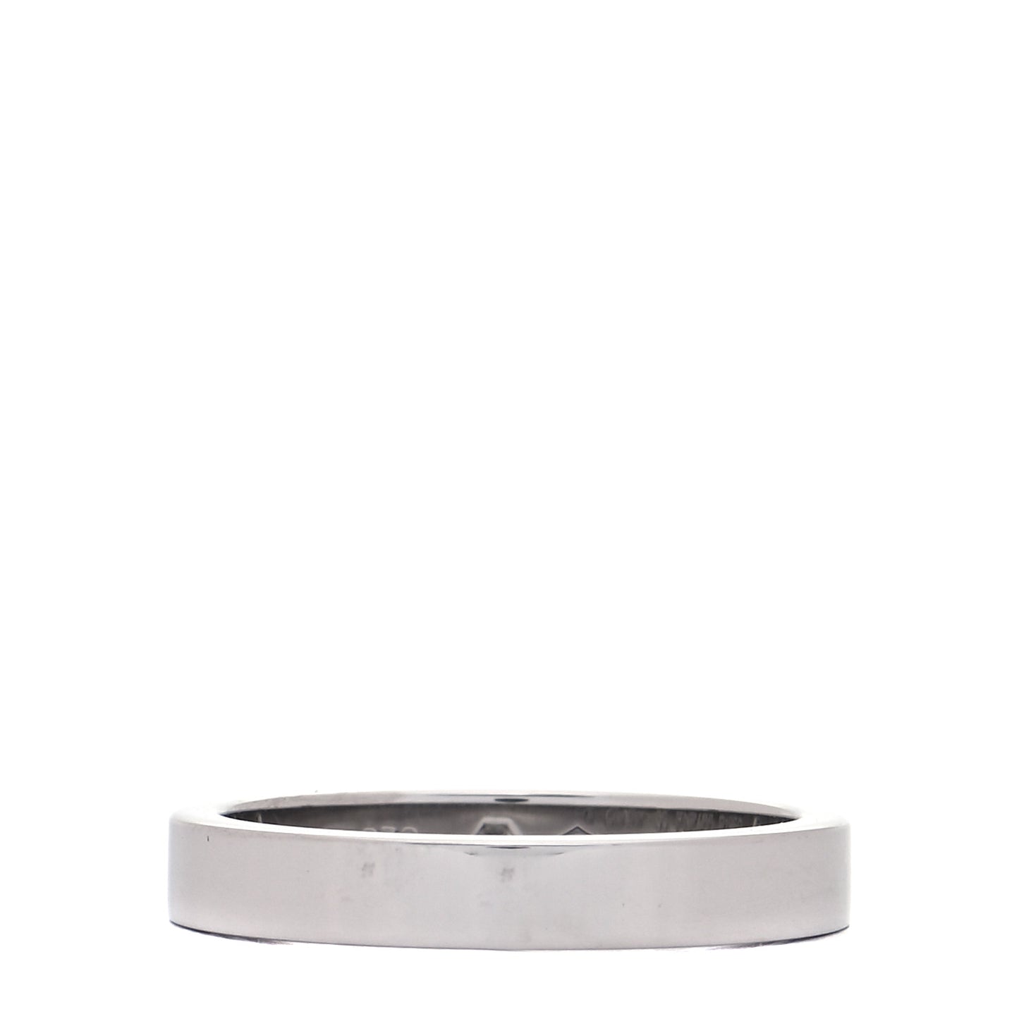Platinum Diamond 3mm C De Cartier Wedding Band Ring 50 5.25