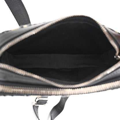 Christian Dior Oblique Pouch Navy Blue 5 of 13