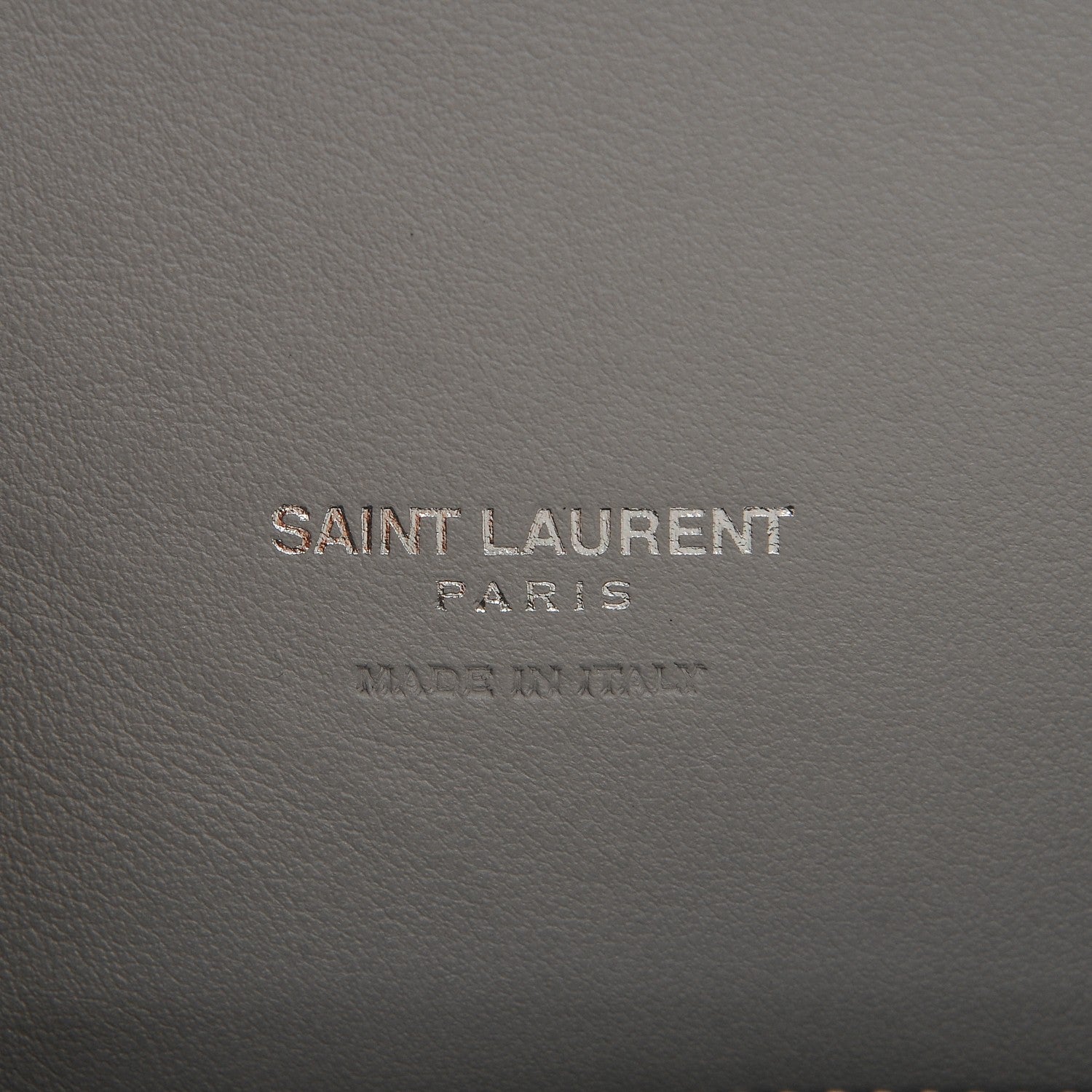 Saint Laurent Calfskin Embossed Python Small Sac De Jour Souris 6 of 7