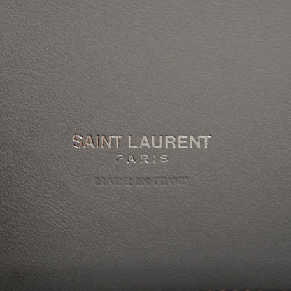 Saint Laurent Calfskin Embossed Python Small Sac De Jour Souris 6 of 7