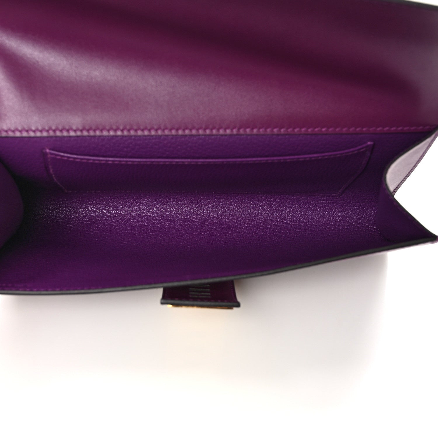 Hermes Tadelakt Medor 23 Clutch Anemone 5 of 7
