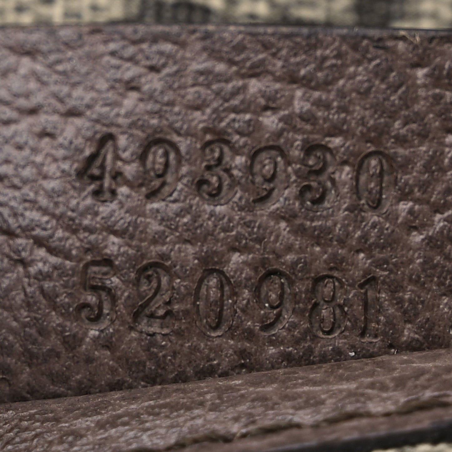 GG Supreme Monogram Neo Vintage Web Belt Bag Brown