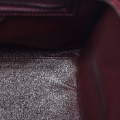 Celine Smooth Calfskin Mini Luggage Burgundy 14 of 23