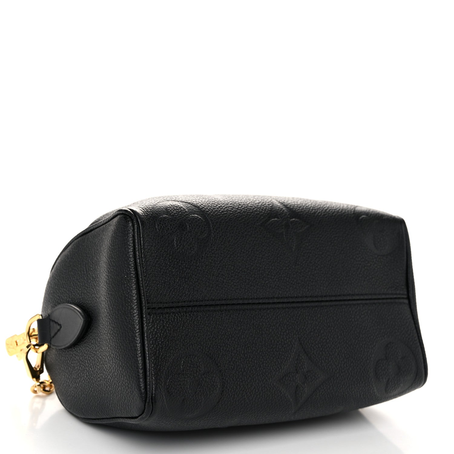 Louis Vuitton Empreinte Monogram Giant Speedy Bandouliere 20 Black 4 of 10