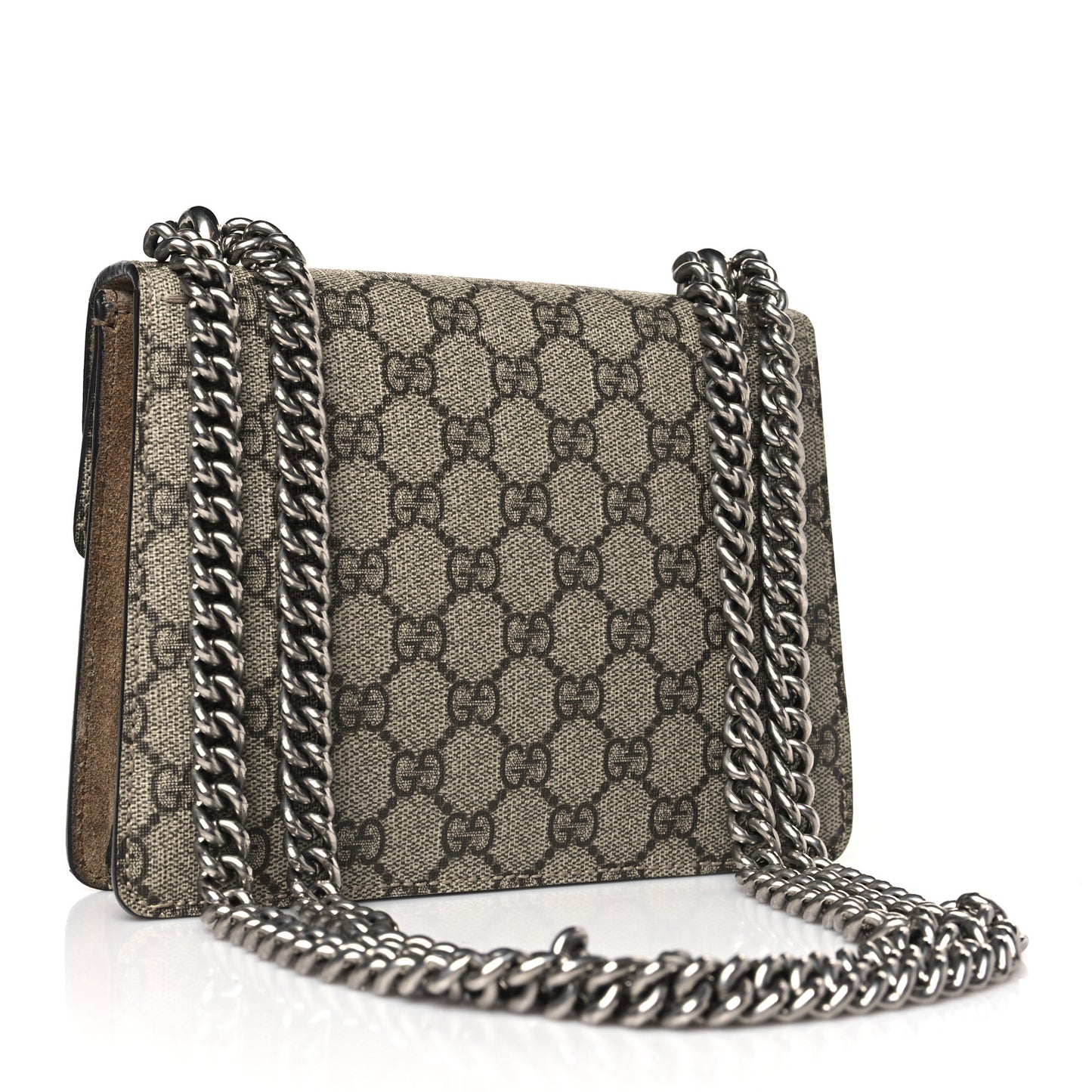 GG Supreme Monogram Mini Dionysus Shoulder Bag Taupe