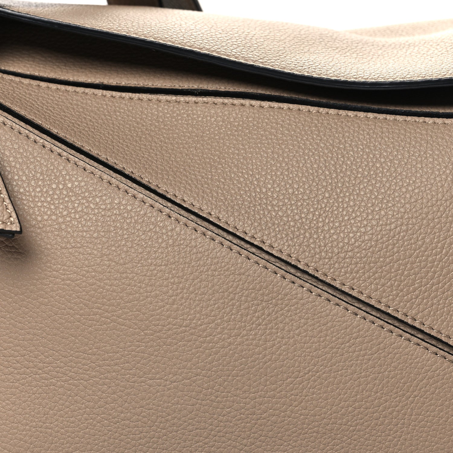 Loewe Grained Calfskin Medium Puzzle Bag Sand 7 of 10