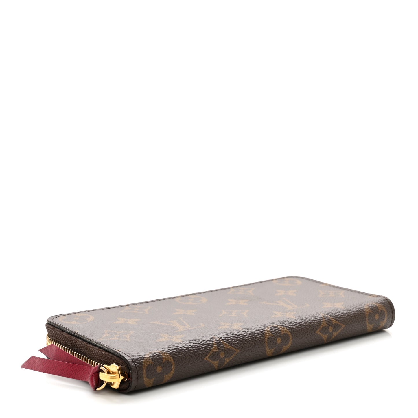 Monogram Clemence Wallet Fuchsia
