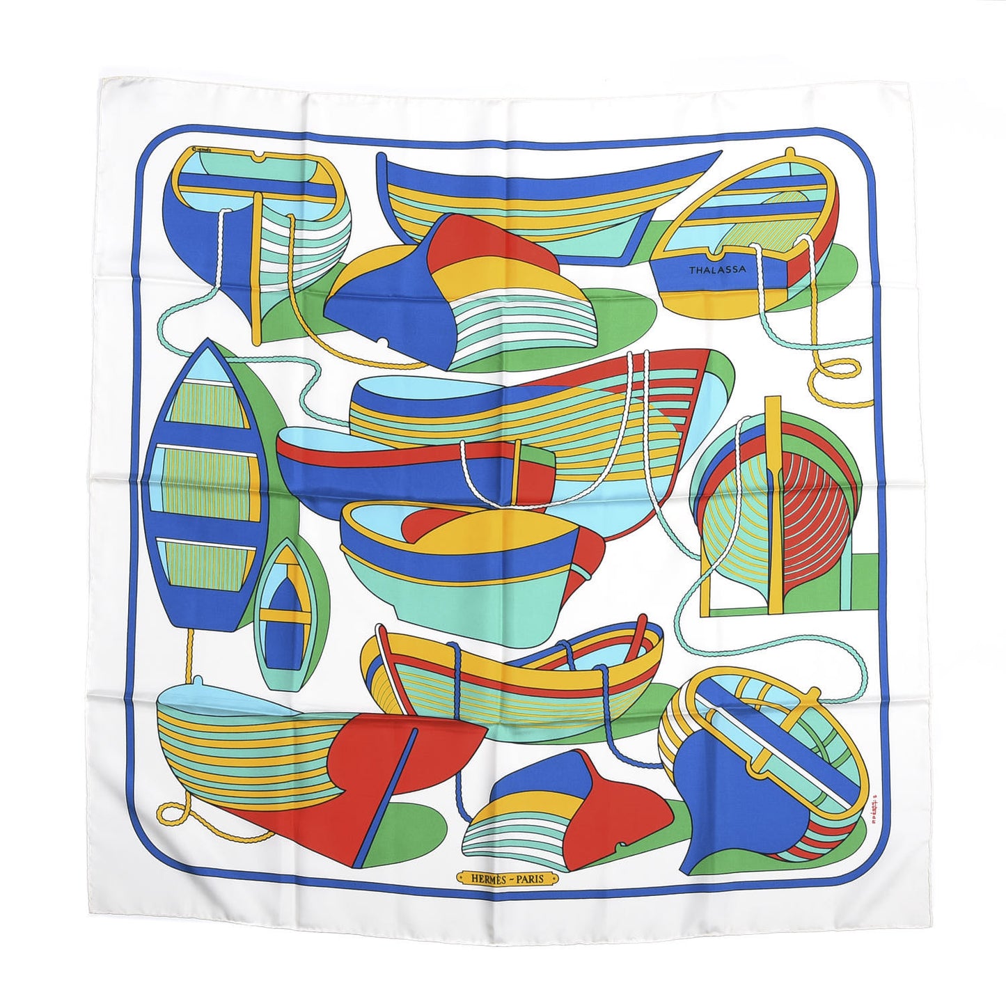 Silk Thalassa Scarf 90