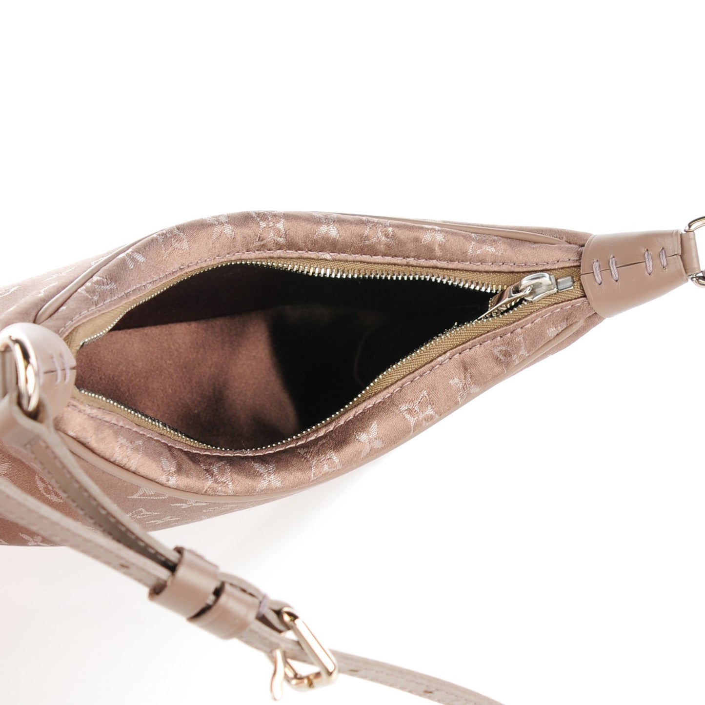 Satin Monogram Little Boulogne Taupe