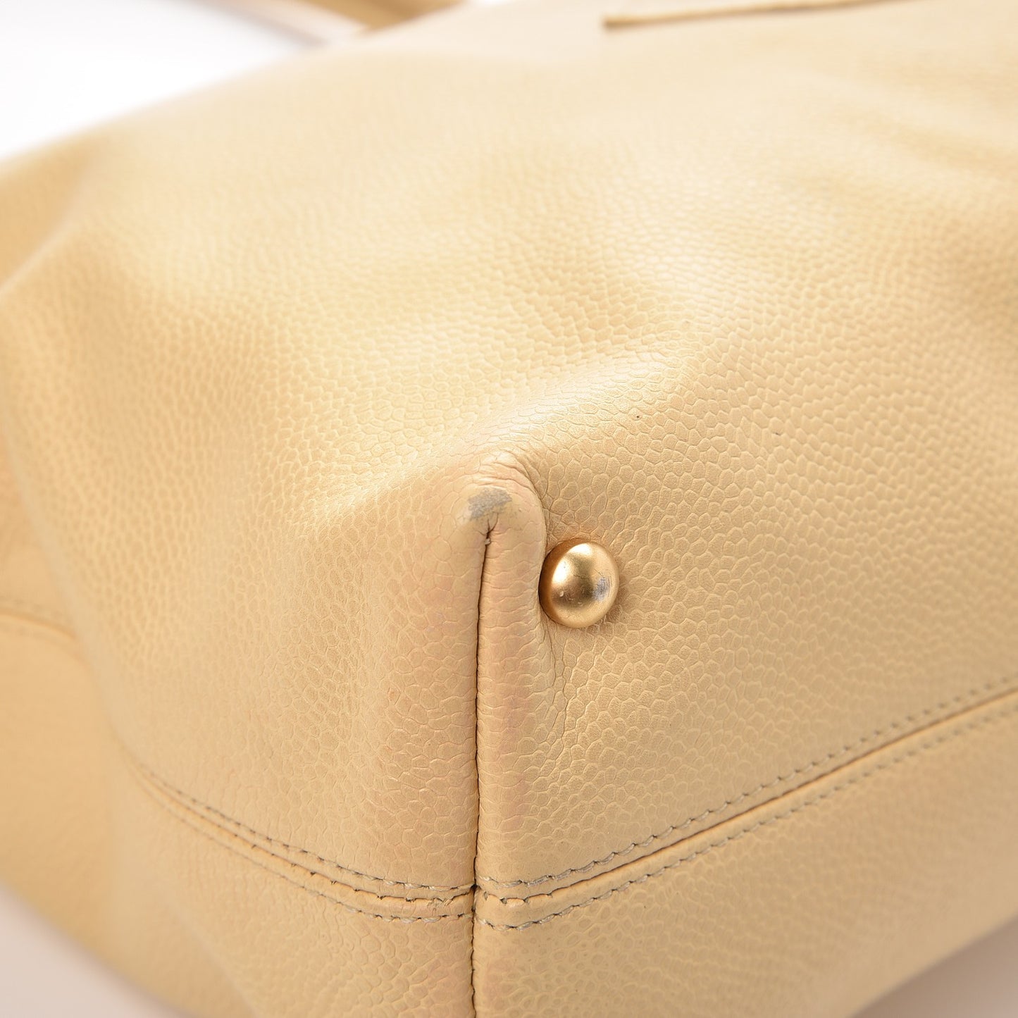 Caviar CC Tote Beige Clair