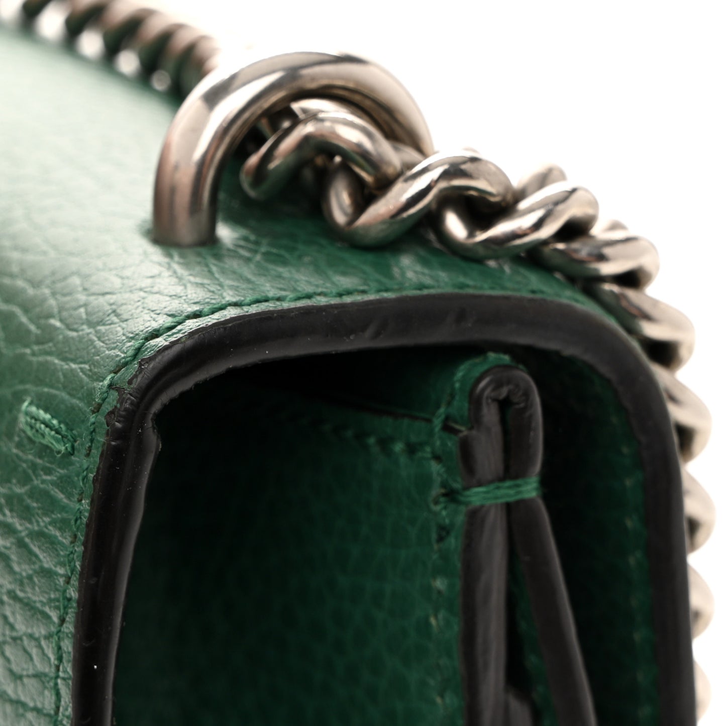 Calfskin Mini Dionysus Shoulder Bag Emerald