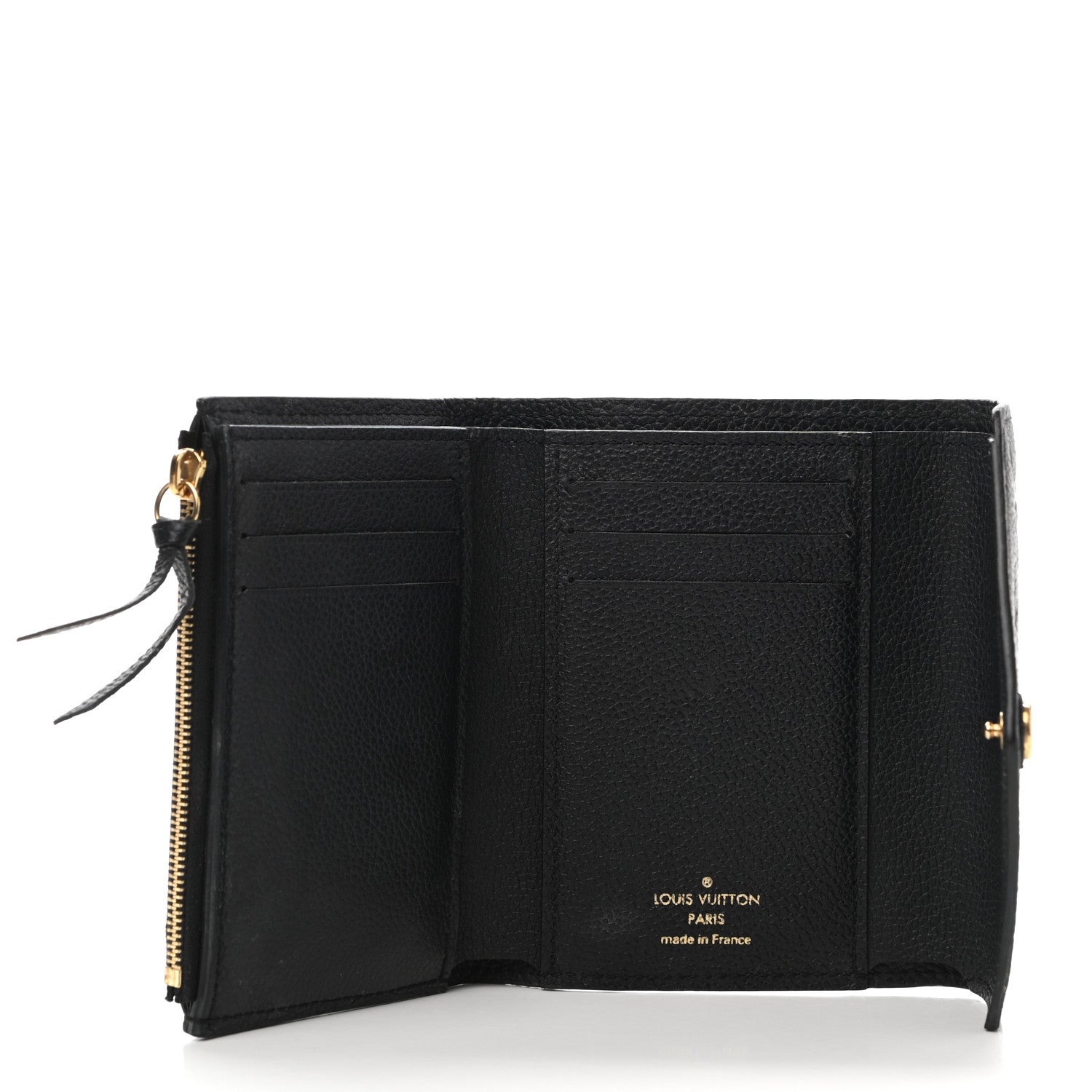 Louis Vuitton Empreinte Victorine Wallet Black 5 of 7