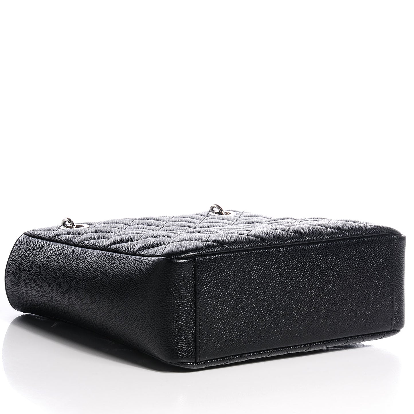 Caviar Petit Shopping Tote PST Black
