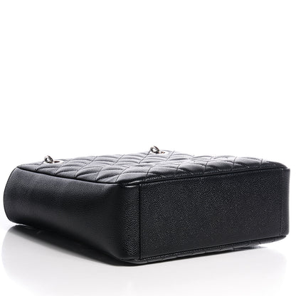 Chanel Caviar Petit Shopping Tote PST Black 4 of 8